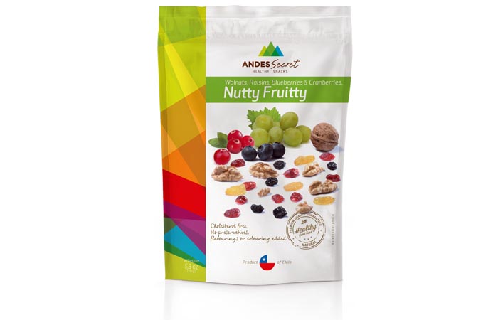 Nutty Frutty (Walnuts, Raisin, Blueberries & Cranberries)